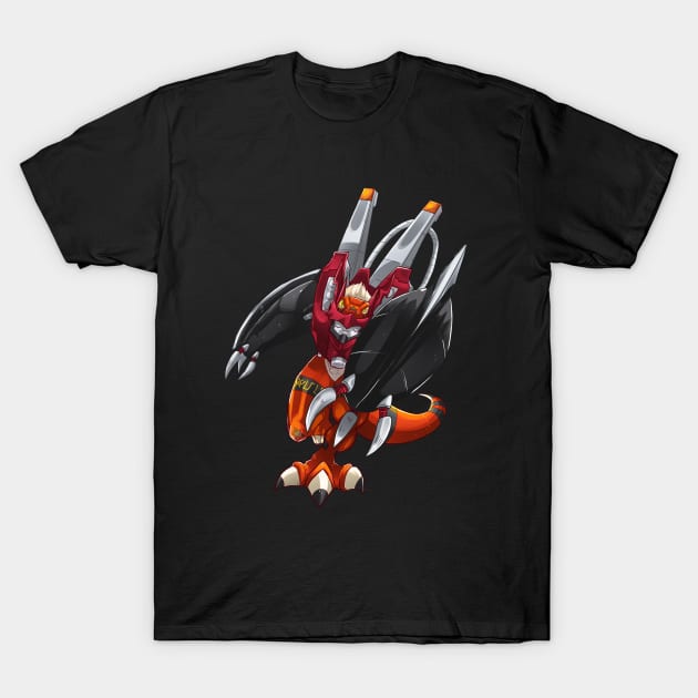 wargrowlmon fanart T-Shirt by DigiTeeshrit